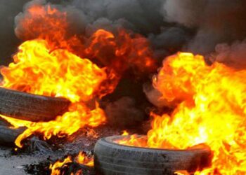 Analizarán condiciones de almacenamiento de llantas tras incendio en relleno sanitario de Victoria