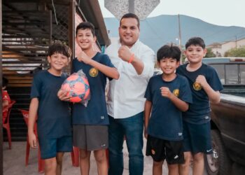 Juanjo Salazar fortalece el deporte en Victoria 