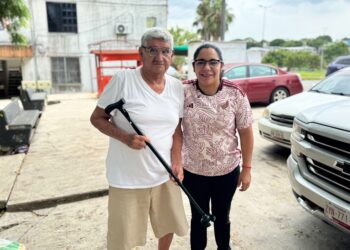 Un día más de servir al pueblo: Lucero Deosdady