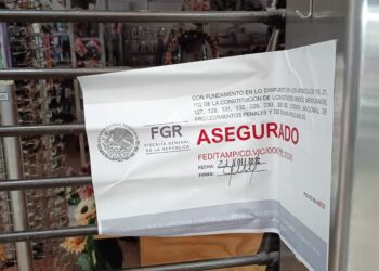 Operativo federal en Ciudad Victoria deja dos locales asegurados en Plaza Campestre