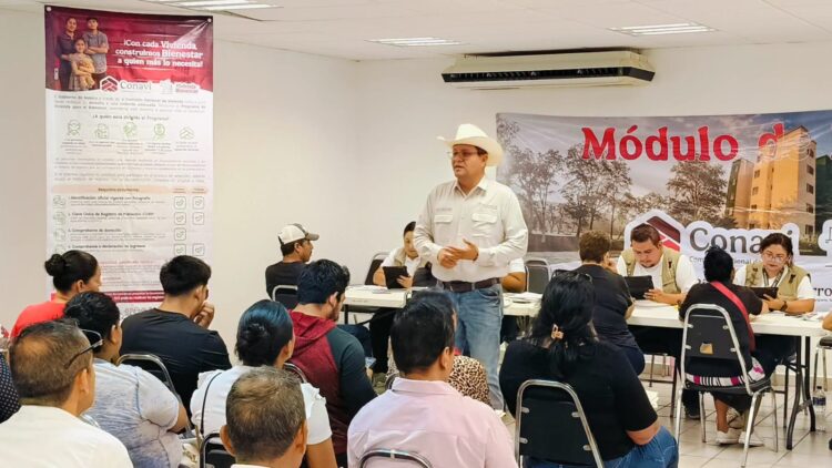 Continúan jornadas de registro de Vivienda para el Bienestar en seis municipios de Tamaulipas