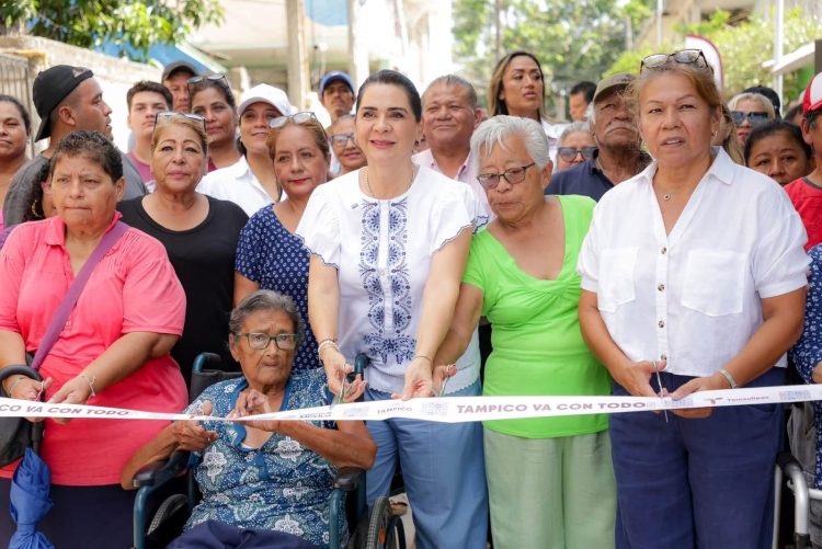 Gobierno de Mónica Villarreal responde a demanda de más de 45 años en la colonia Niños Héroes