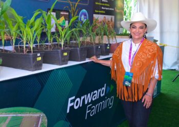 Destaca Olga Sosa innovación en el campo durante la presentación de Forward Farming de Bayer en México