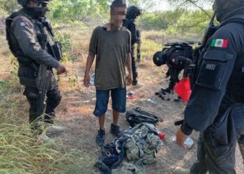 Guardia Estatal detiene a civil armado en operativo de vigilancia en Miguel Alemán