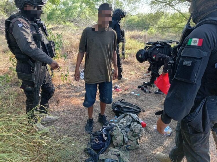 Guardia Estatal detiene a civil armado en operativo de vigilancia en Miguel Alemán