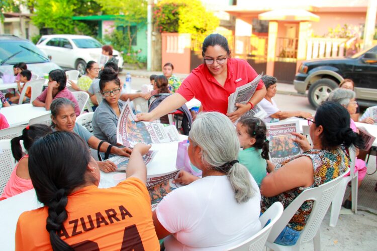 Estar cerca de la gente, el compromiso de Lucero Deosdady
