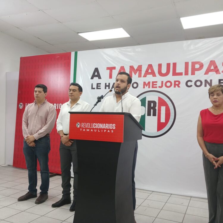 Crítica PRI Tamaulipas manejo político de acusaciones a Rocha Moya
