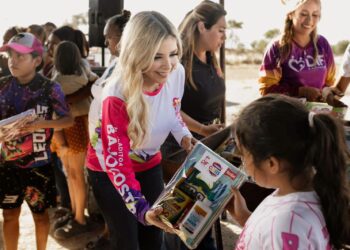 Lleva Sistema DIF Matamoros programa “Contigo a Clases” y “Mercadito a Bajo Costo” a Rinconada de las Brisas II