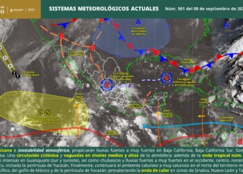 Pronostican lluvias fuertes y temperaturas de hasta 45 grados en Tamaulipas
