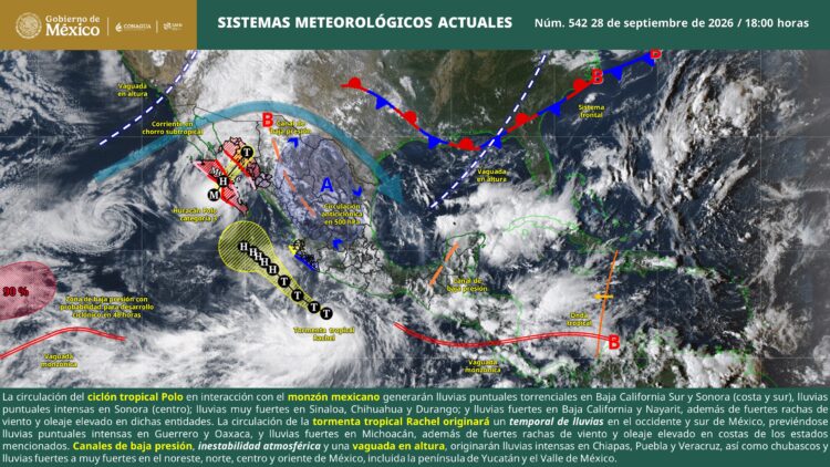 Prevén calor y chubascos para Tamaulipas