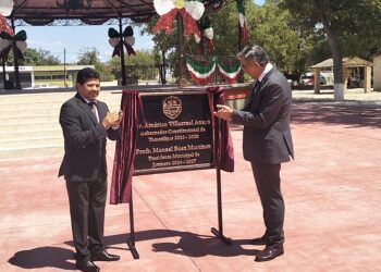 Inauguran kiosco en Jaumave