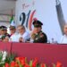 Américo preside desfile cívico-militar por el 216 aniversario de la Independencia de México