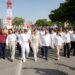 Encabeza Mónica Villarreal Desfile Cívico Militar del 216 Aniversario de la Independencia