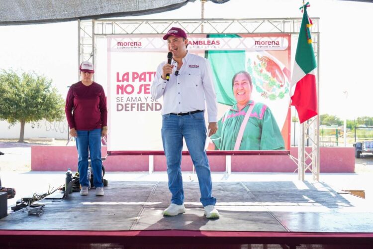 ¡Encabeza Sergio «Cheko» Ojeda asamblea en Defensa de la Transformación y la Soberanía!