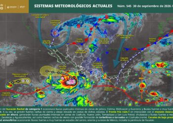 Frente frío y lluvias marcarán el clima de Tamaulipas