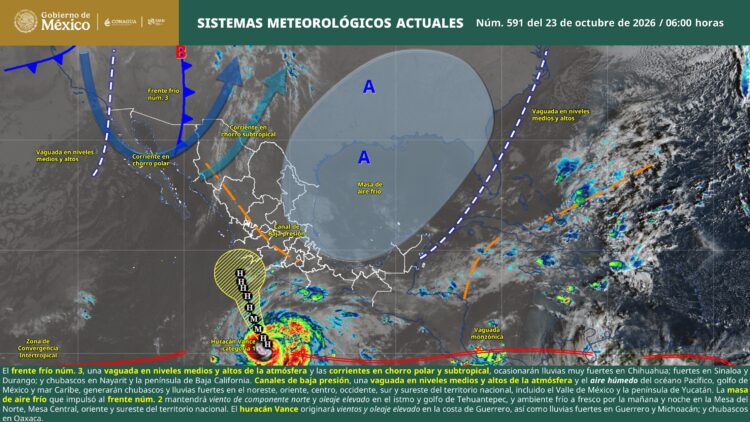 Pronostican lluvias fuertes y temperaturas de hasta 35 grados en Tamaulipas