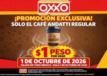 Café del OXXO a solo un peso