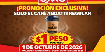 Café del OXXO a solo un peso