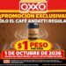 Café del OXXO a solo un peso