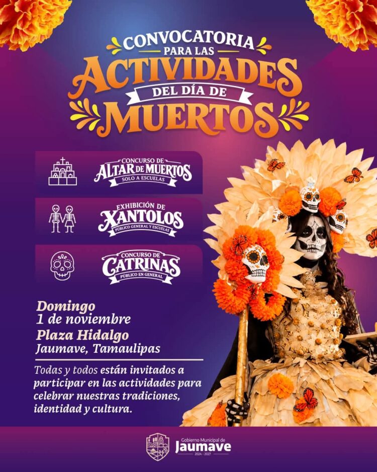 Jaumave se prepara para celebrar el día de muertos