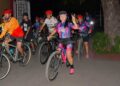 Más de 150 ciclistas se suman a la Gran Rodada Nocturna por el 81 aniversario del Zoológico Tamatán