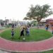 Entrega Mónica Villarreal rehabilitación del parque Valladolid en la colonia Insurgentes