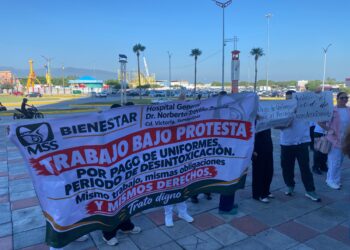 Sindicatos del IMSS-Bienestar exigen igualdad laboral y respeto a sus derechos