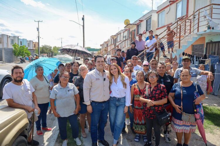 Sin distraernos, continuamos atendiendo y escuchando a las familias de Reynosa: HP.