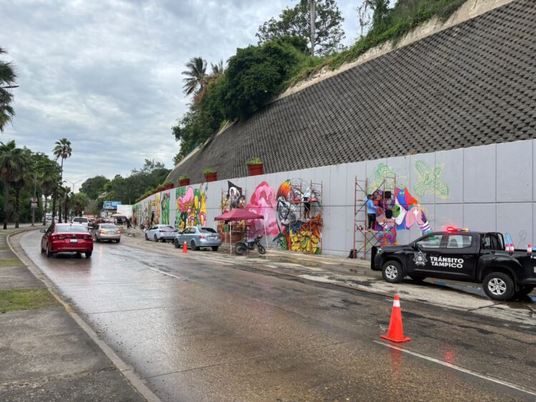 Impulsa Mónica Villarreal el arte urbano con 70 murales en Tampico