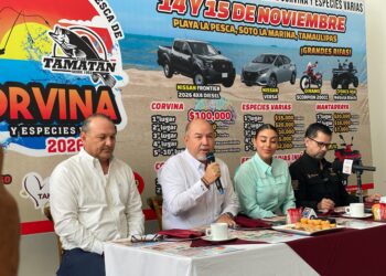 Esperan más de 10 mil visitantes en Torneo Internacional de Pesca en Soto la Marina