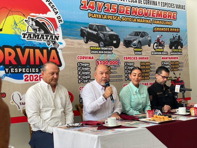 Esperan más de 10 mil visitantes en Torneo Internacional de Pesca en Soto la Marina