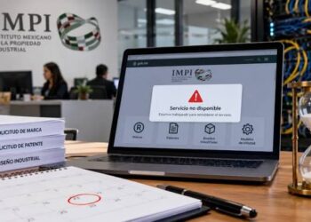 IMPI suspende plazos de trámites por fallas en pagos electrónicos