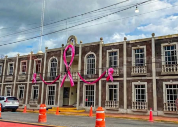 Jaumave se pinta de rosa en apoyo a la lucha contra el cáncer